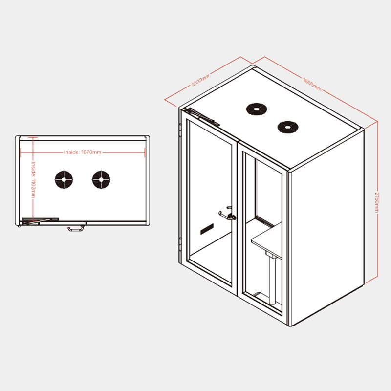 Bliss Privacy Working Pod/Booth