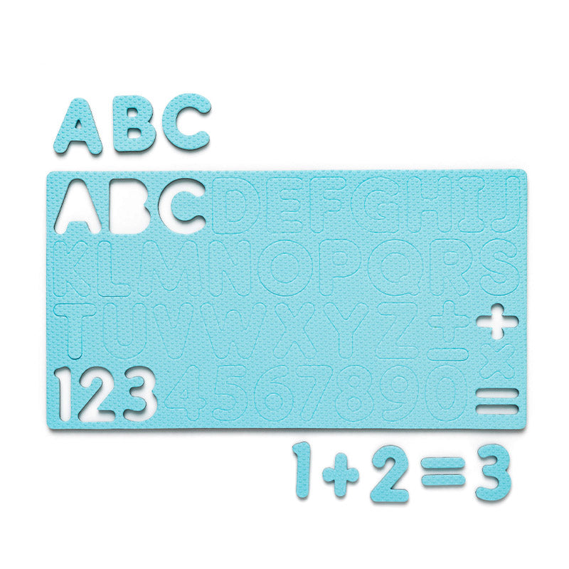 EzyVM Magnetic Blue Alphabet & Numbers Suit CDS
