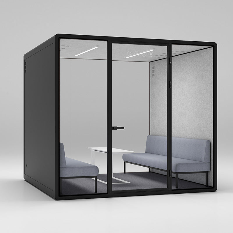 Collaborative Pod SpacePod 4-Person Office Pod - Model XL – Collaborative Design Space