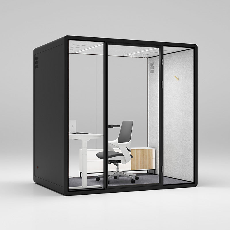 SpacePod Office 4-Person Pod - Model L – Collaborative Design Space