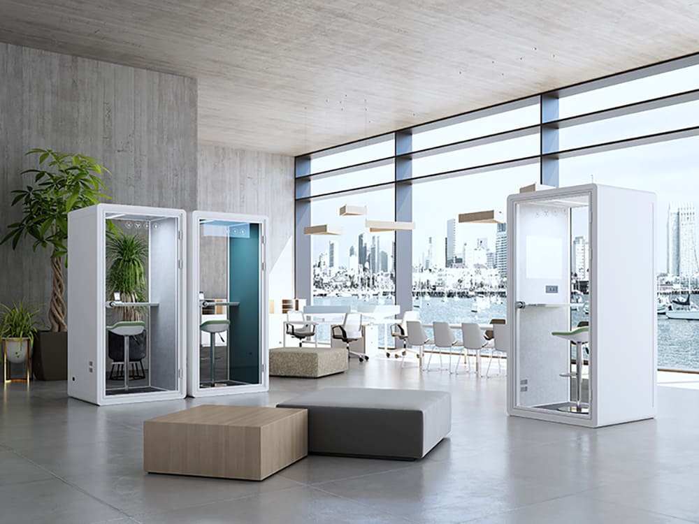 Collaborative Pod SpacePod - Single Person Office Pod - Model S – Collaborative Design Space