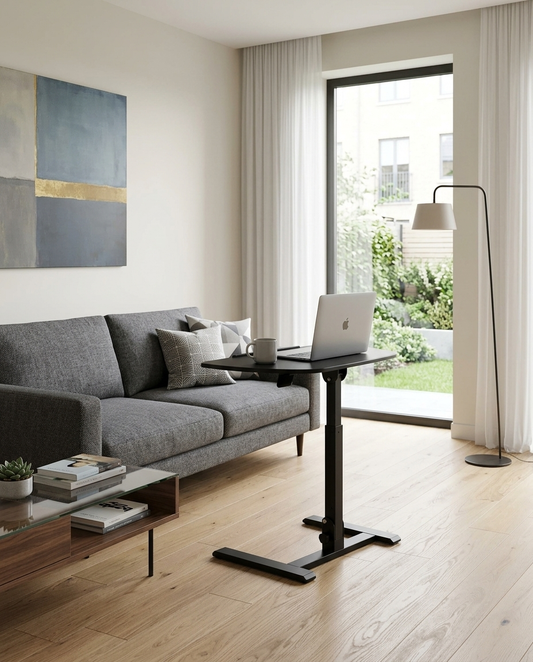 FoldiDesk - Foldable Mobile Sit Stand Desk
